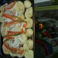 Vac O Al Horno Con Papas Y Batatas Receta De Norali Cookpad