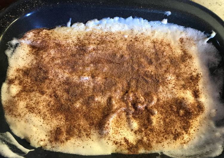 Arroz Con Leche Casero Con Huevo