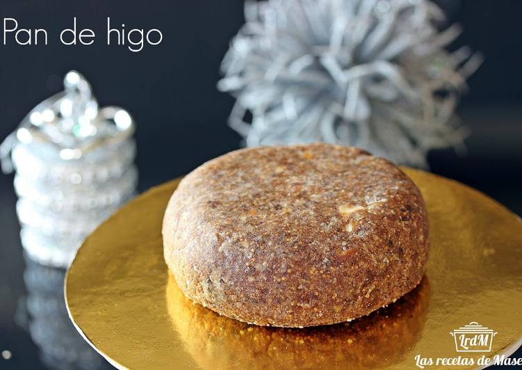 Pan De Higo Receta De Las Recetas De Masero Cookpad