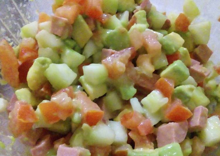 Ceviche De Salchicha Receta De Cristina Priego Priego Cookpad