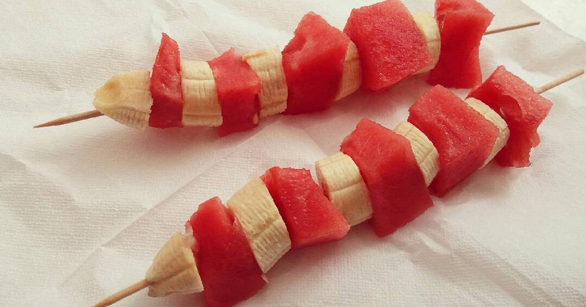 Pinchos De Frutas Recetas Caseras Cookpad