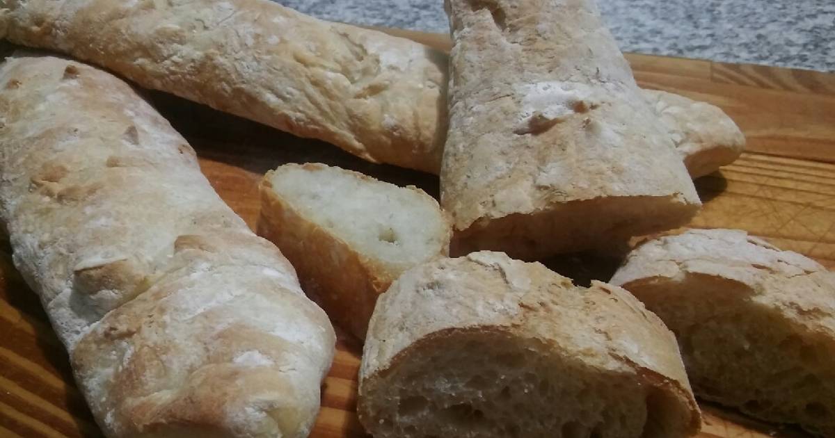 Pan Baguette Recetas Caseras Cookpad