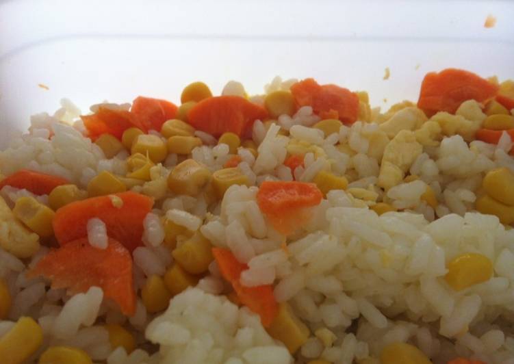 Arroz Verde Con Zanahoria