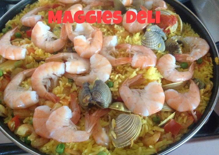 Arroz Con Mariscos Frescos