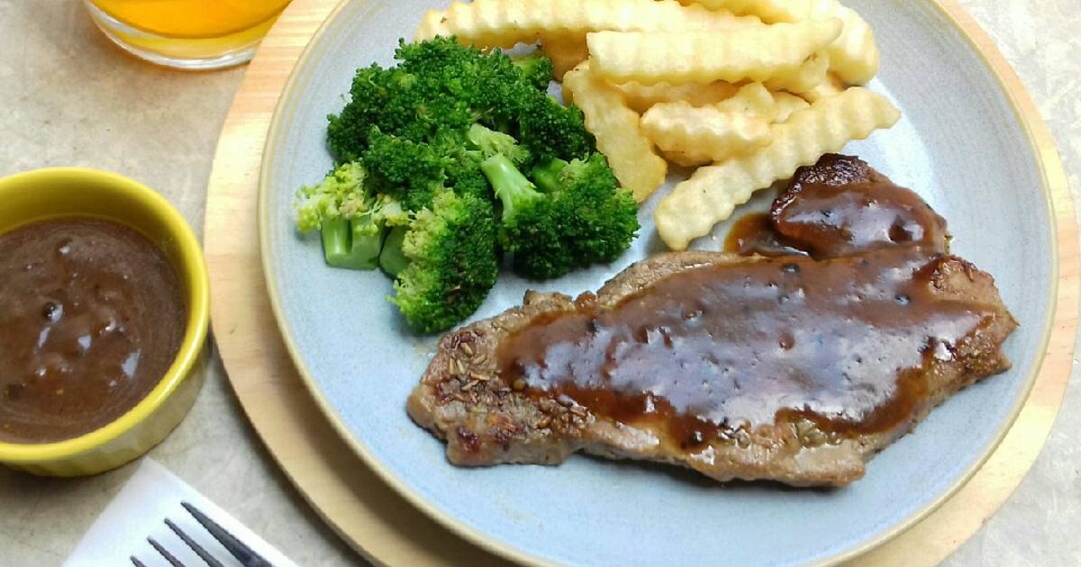 1 128 Resep Steak Daging Enak Dan Sederhana Cookpad