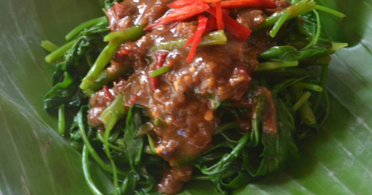 99 Resep Rujak Kangkung Enak Dan Sederhana Cookpad