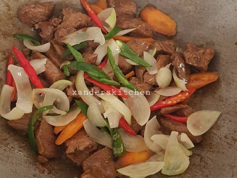 Resep Sapi Lada Hitam Oleh Xander S Kitchen Cookpad