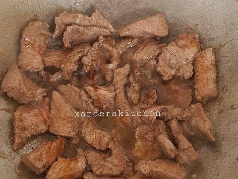 Resep Sapi Lada Hitam Oleh Xander S Kitchen Cookpad