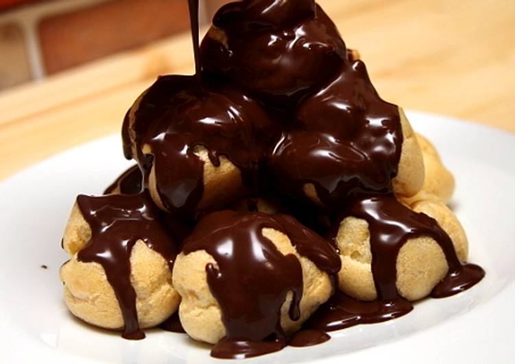 Profiterol eredeti recept fotókkal Varga Gábor receptje Cookpad