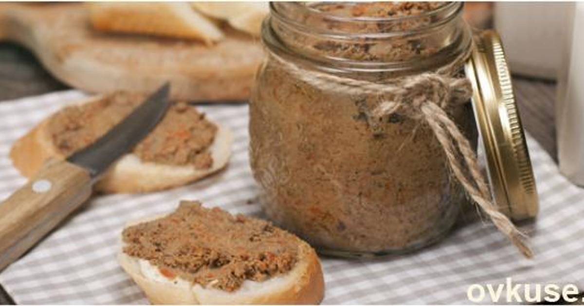 Печеночный паштет из куриной печени рецепт в домашних условиях 997