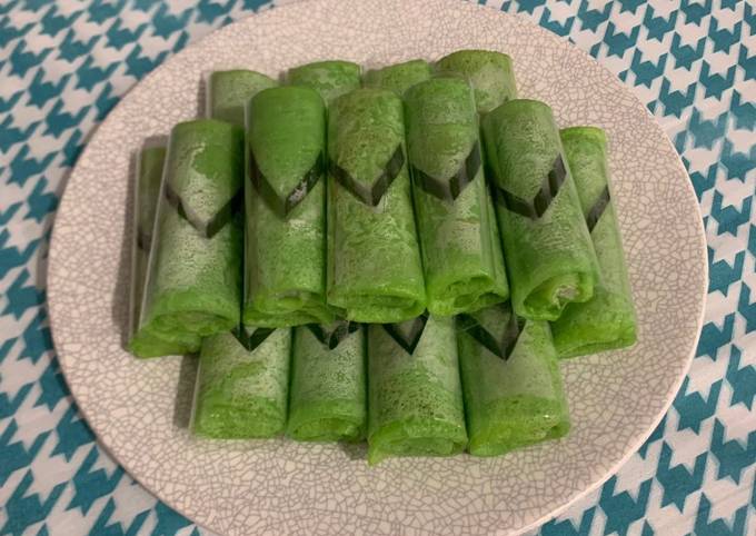 Resep Dadar Gulung Pandan Oleh Ameliia Riisky Cookpad