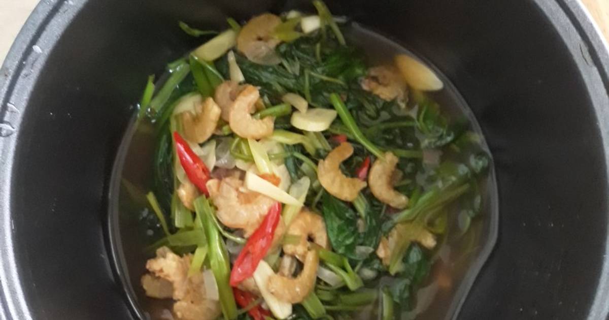 Resep Cah Kangkung Sederhana Tanpa Penyedap Dan Saori Saus Tiram Oleh