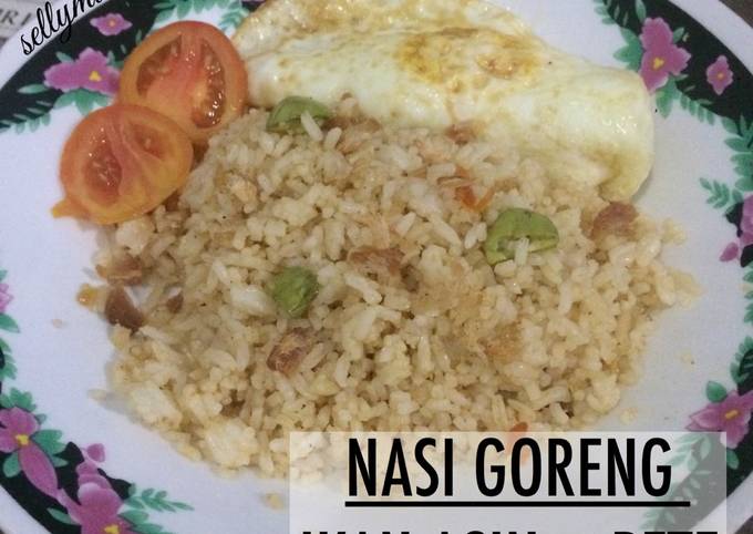 Resep Nasi Goreng Ikan Asin Dan Pete Pas Di Hari Hujan Oleh Selly