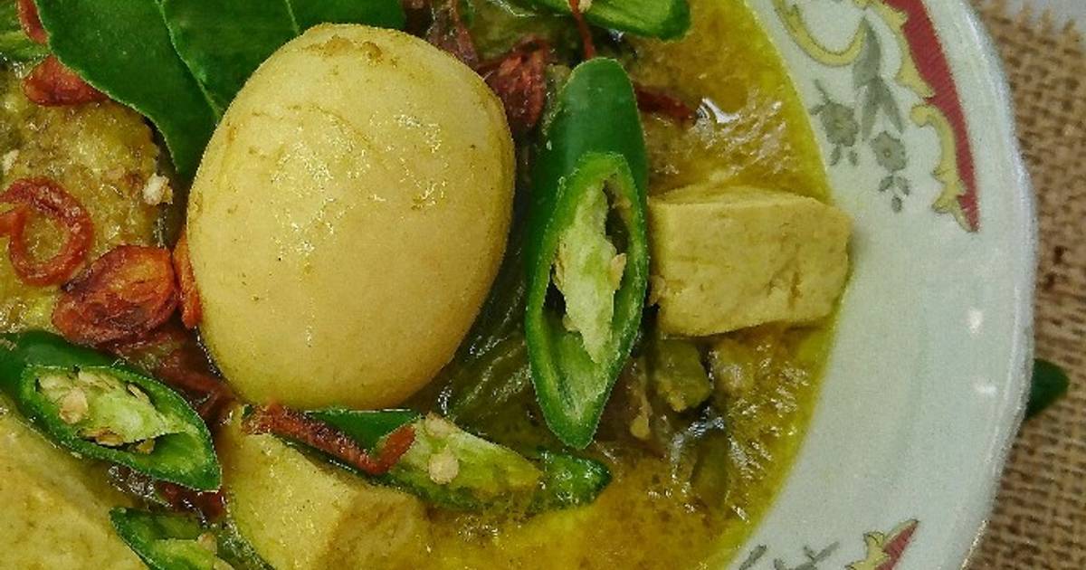 Resep Kari Tahu Tempe Terong Dan Telur Oleh LinaLinut Cookpad