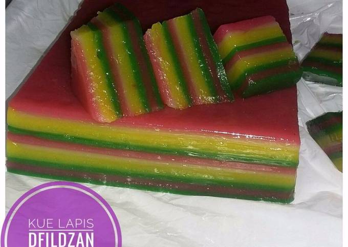 Resep Kue Lapis Rainbow Oleh D Fildzan Cookpad