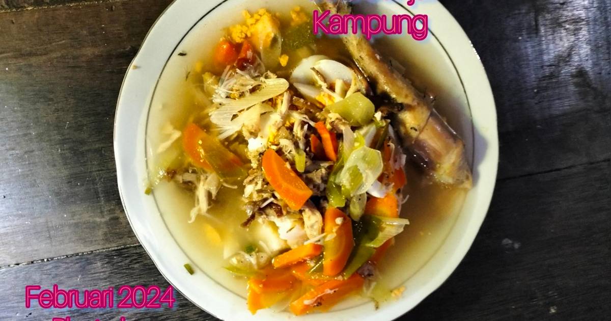 Resep Soto Banjar Kelezatan Kuah Bening Khas Kalimantan Selatan