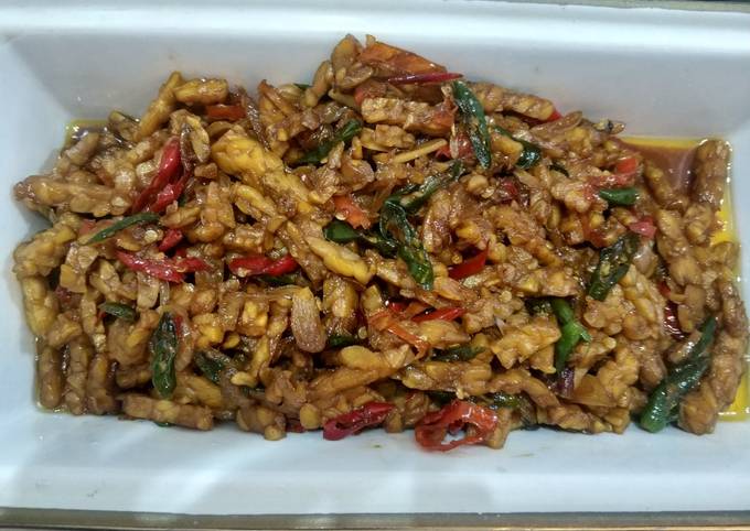 Resep Orek Tempe Basah Oleh Annie Weidh Cookpad