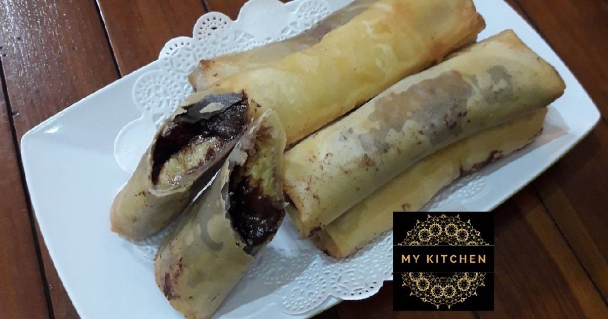 Resep Lumpia Pisang Coklat Keju Oleh My Kitchen Cookpad