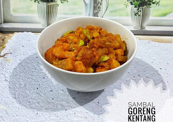 Resep Sambal Goreng Kentang Krecek Udang Pete Oleh Lovelychef By Tiedq