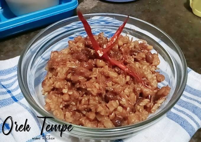 Resep Orek Tempe Kering Tempe Oleh Mami Kitchen Cookpad