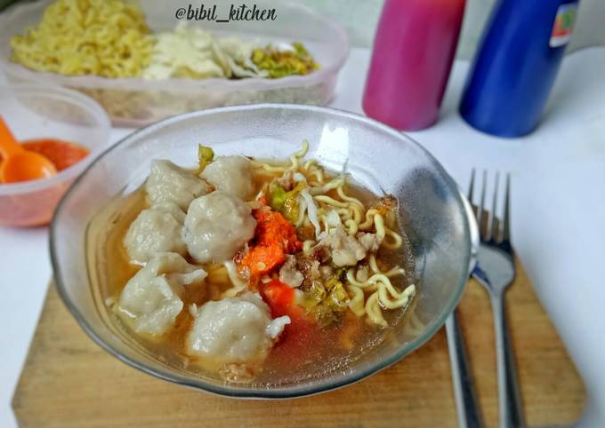 Resep Bakso Aci Daging Sapi Oleh Bibil Kitchen Cookpad