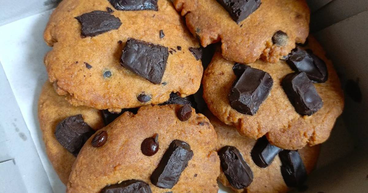 Resep Cookies Cokelat Renyah Lembut Mudah Dan Lezat