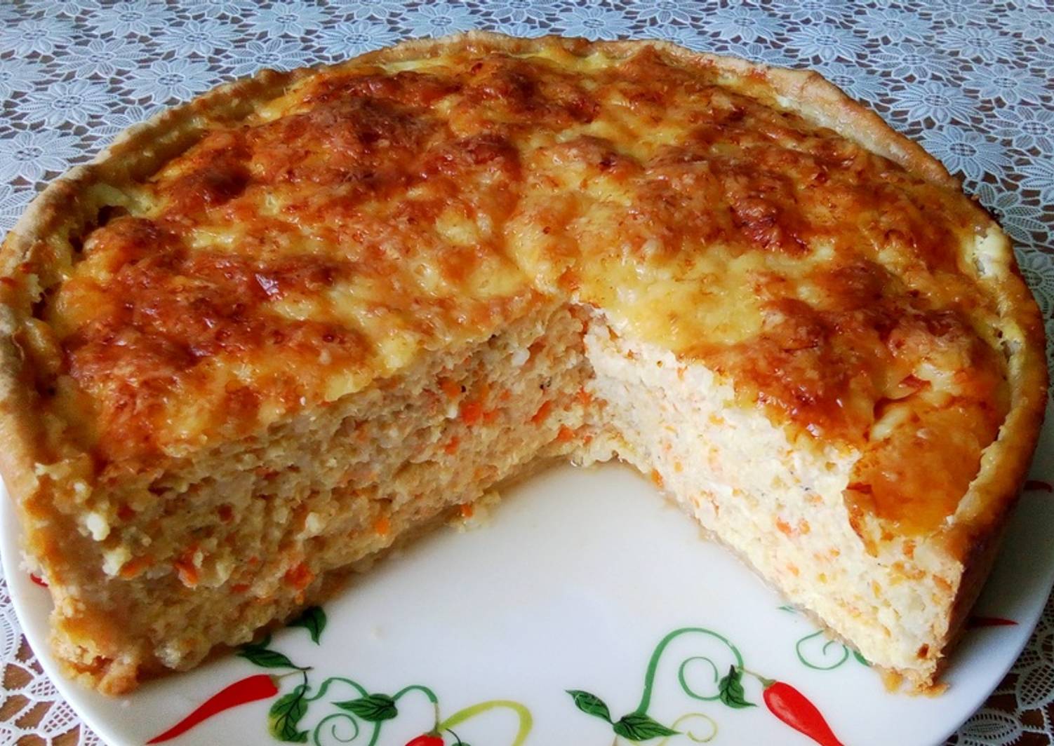 Пироги с рыбой и рисом