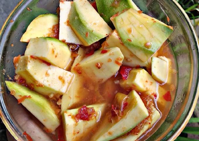 Resep Rujak Kuah Mangga Oleh Deva Ajeng Vernanda Cookpad