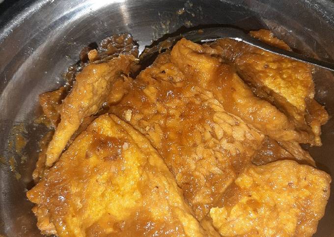 Resep Bistik Tempe Tahu Oleh Hallwa Putri Cookpad