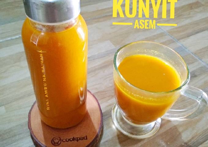 Resep Jamu Kunyit Asem Oleh Rini Ambu Na Raihana Cookpad