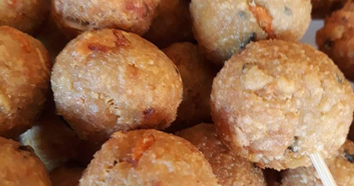 Resep Bakso Tusuk Tanpa Daging Enak Dan Mudah Cookpad