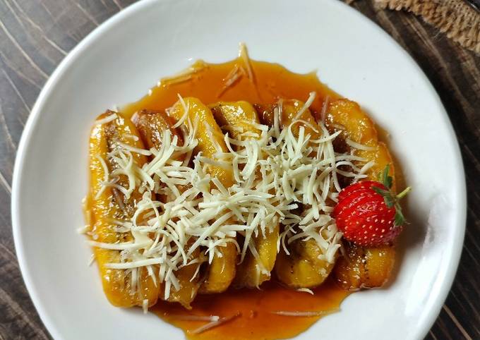 Resep Pisang Caramel Gula Merah Pisang Kepok Oleh Asriwida Cookpad