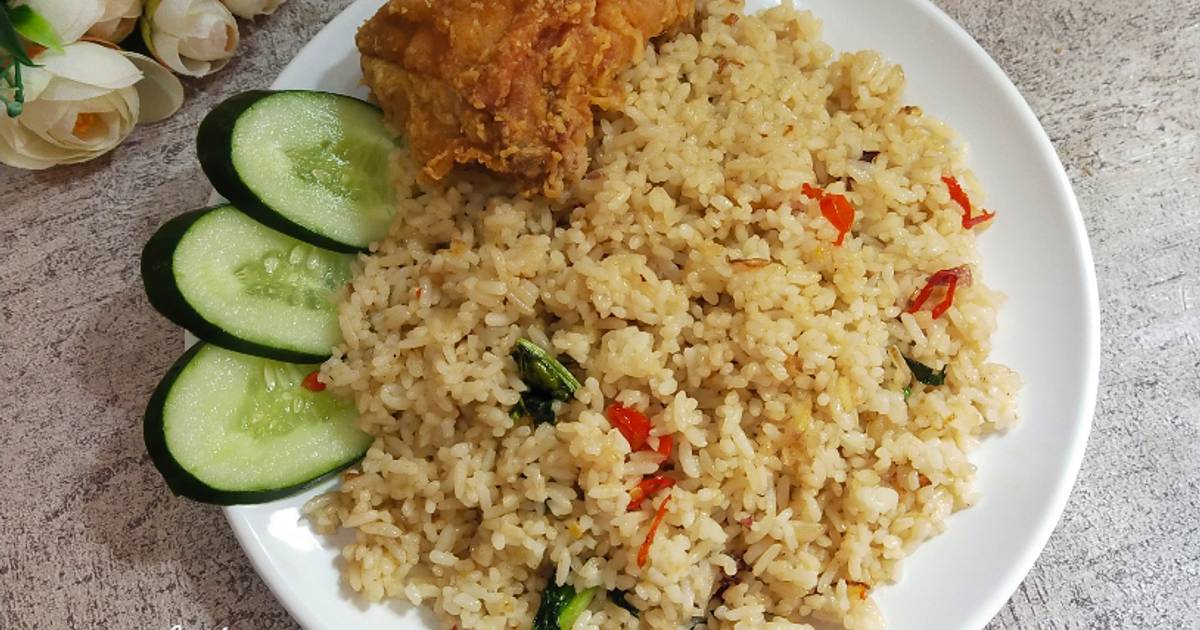 Resep Nasi Goreng Bumbu Iris Saus Tiram Oleh Ihdanas Cookpad