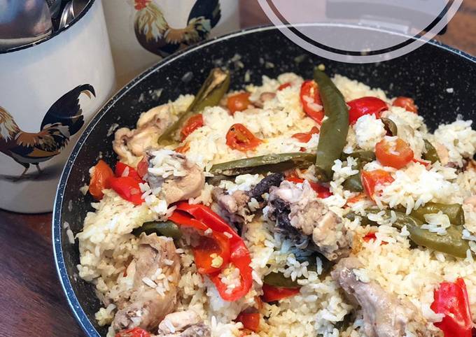 Resep One Pot Chicken Rice Oleh Nia Mimakuki Cookpad