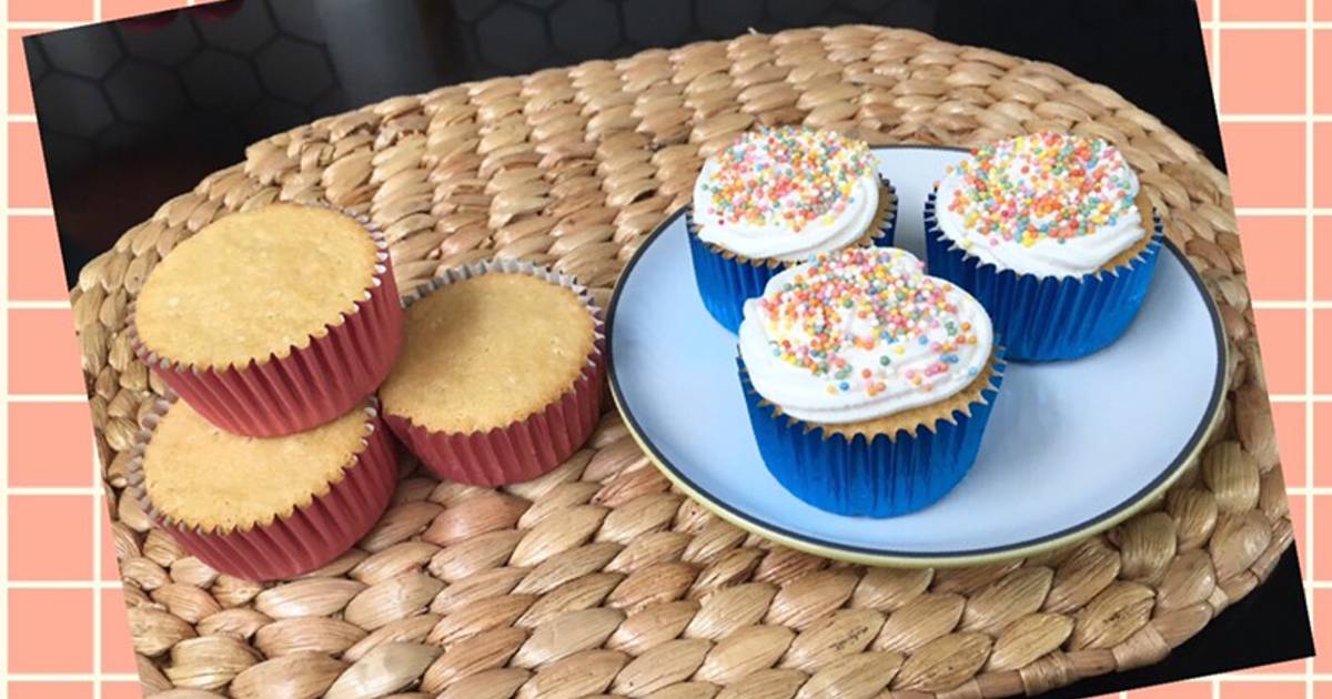 Resep Gluten Free Vanilla Cupcakes Tanpa Baking Soda Baking Powder