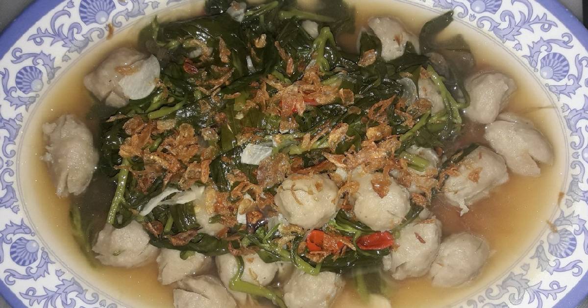 Resep Daun Ginseng Bakso Enak Dan Mudah Cookpad