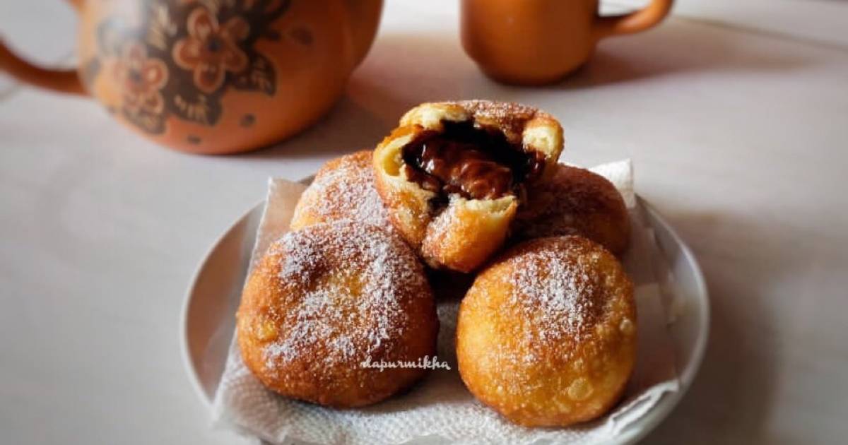 Resep Roti Goreng Isi Coklat Oleh Dapurmikha Cookpad