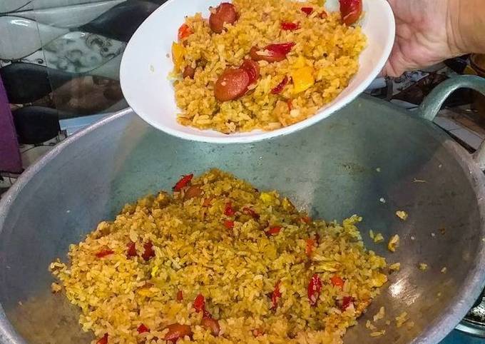 Resep Nasi Goreng Malas Kwali Sat Set Oleh Caca Hafizhah Basandid Cookpad