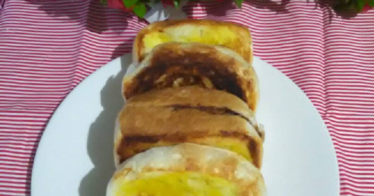 Resep Roti Bakar Teflon Oleh Bunda Rizghandini Cookpad