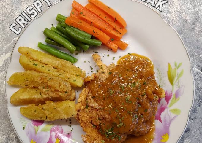 Resep Crispy Chicken Steak Oleh Vita Jaurina Cookpad