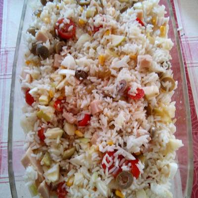 Ensalada De Arroz Receta De Lita Lim N Cookpad