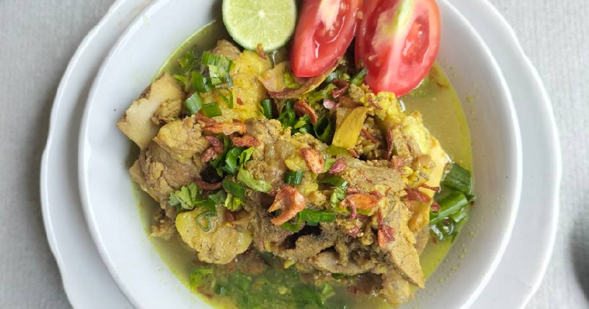 Resep Soto Daging Iga Sapi Oleh Elys Diana Cookpad