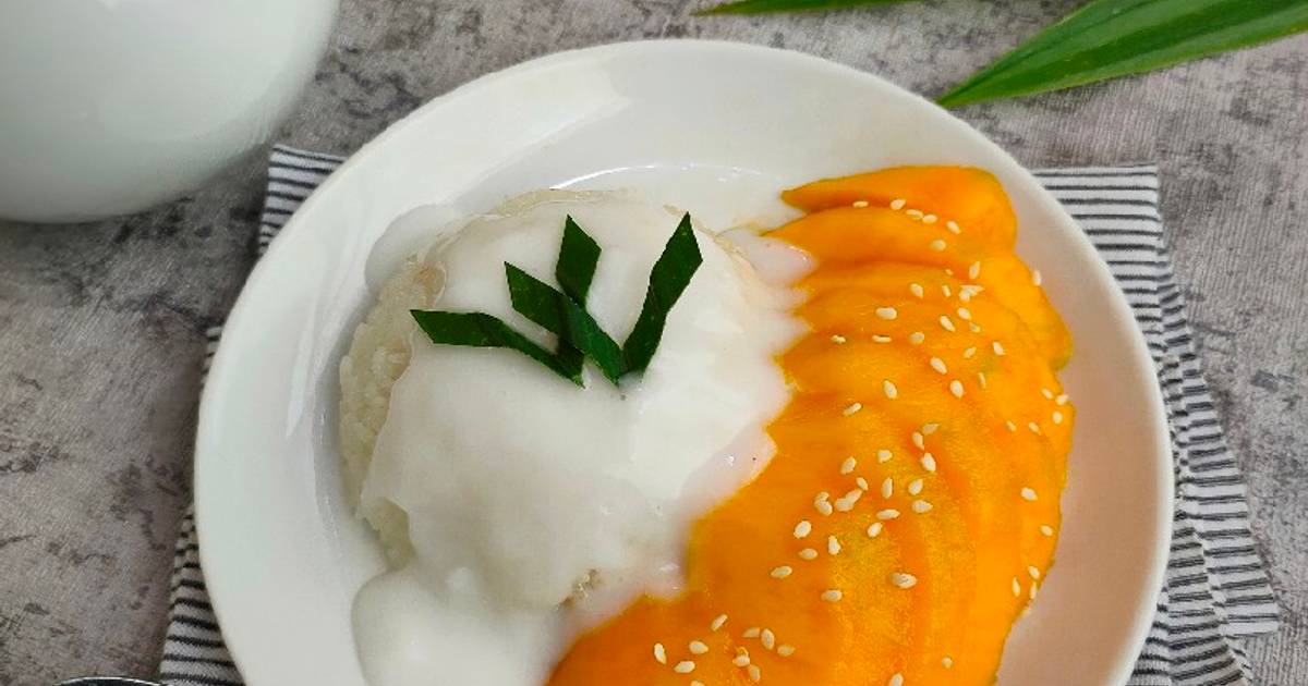 Resep Mango Sticky Rice Oleh Liha Ummu Maryam Cookpad