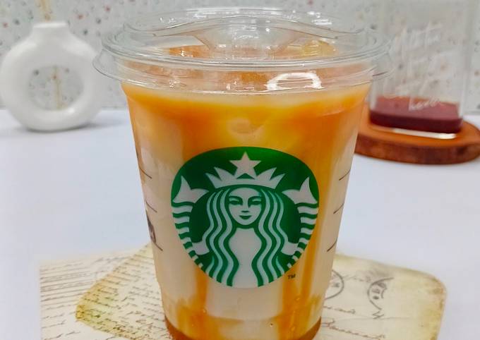 Resep Iced Caramel Macchiato With Drip Bag Coffee Oleh Febriyana Ig