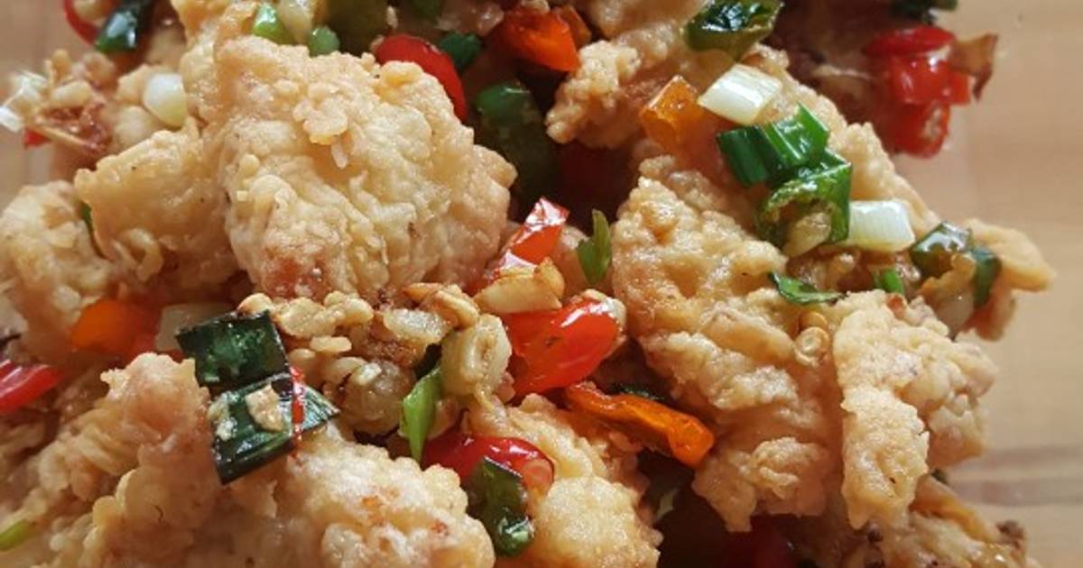 Resep Ikan Dori Goreng Tepung Topping Cabe Garam Oleh Anggun Dyah