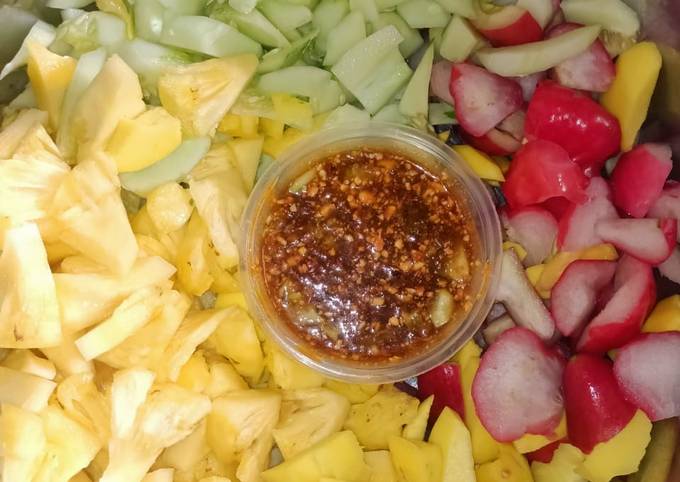 Resep Rujak Buah Oleh Widjie Astuti Cookpad