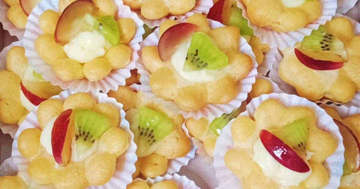 Resep Sus Buah Bunga Cantik Oleh Widi Cookpad