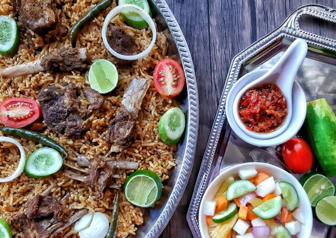 Resep Nasi Kebuli Kambing Oleh Ambarshaf Cookpad