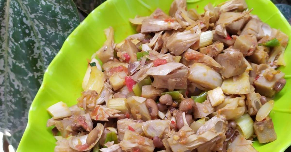 Resep Tumis Nangka Muda Dan Kacang Enak Dan Mudah Cookpad