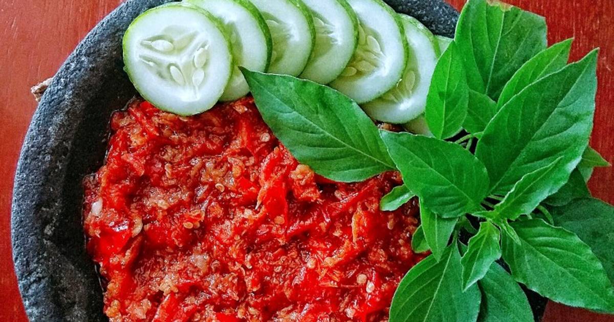 Resep Sambal Rebon Oleh Nay S Kitchen Cookpad